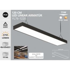 75W 120CM LED LINEAR ARMATÜR 